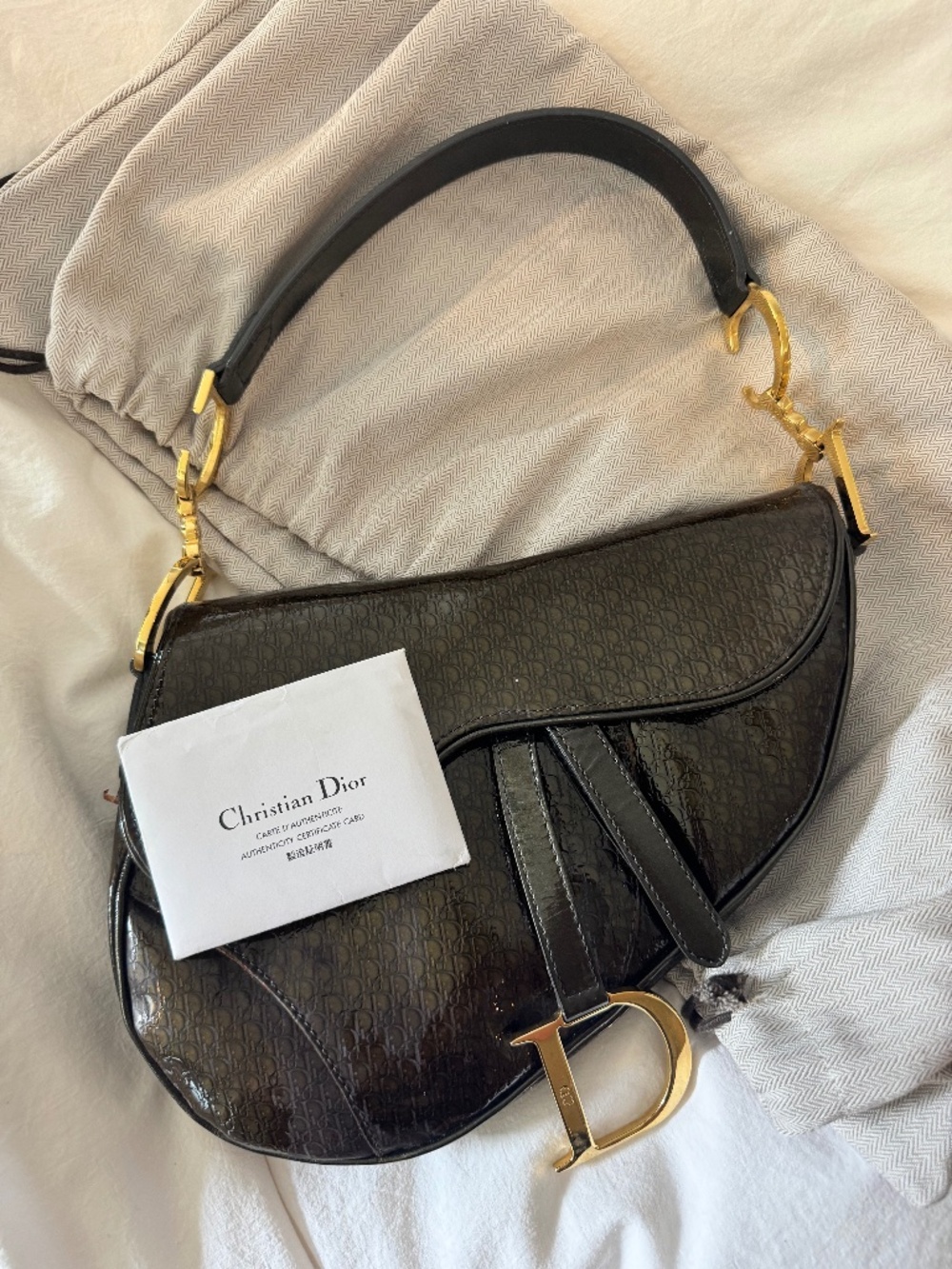 Christian Dior Saddle Bag